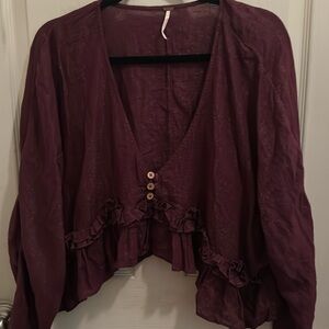 FREE PEOPLE SIZE L BLOUSE